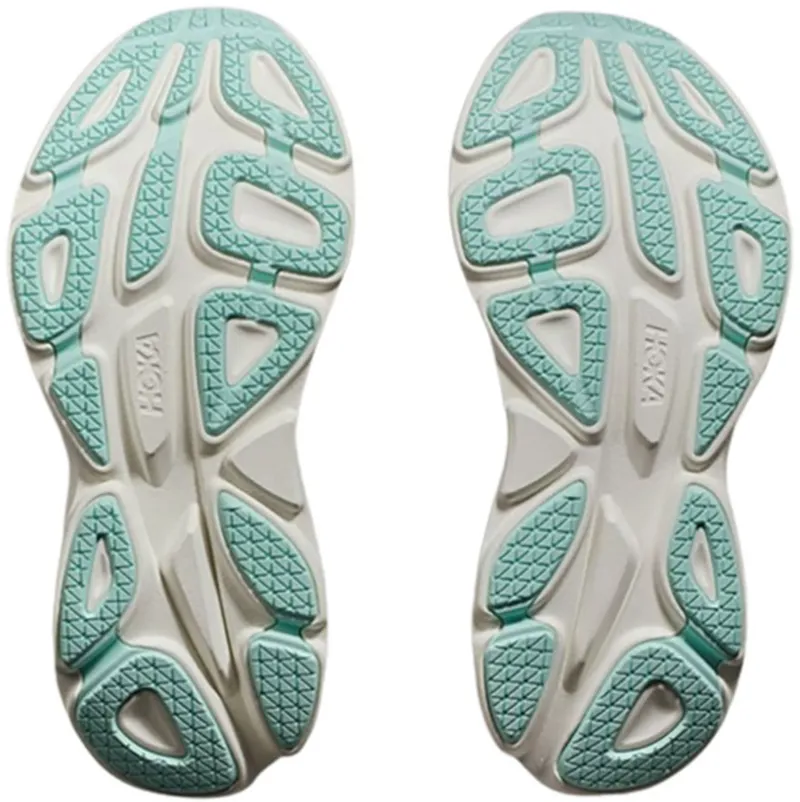 Hoka One One Women's Bondi 8 WIDE Running Shoes Airy Blue/Sunlit Ocean-6